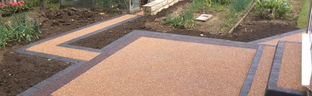 resin driveway and patio